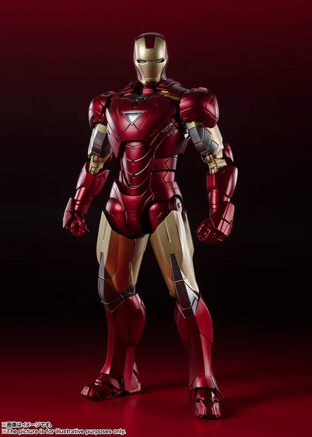 S.H. FIGUARTS - AVENGERS ASSEMBLE IRON MAN MK VI