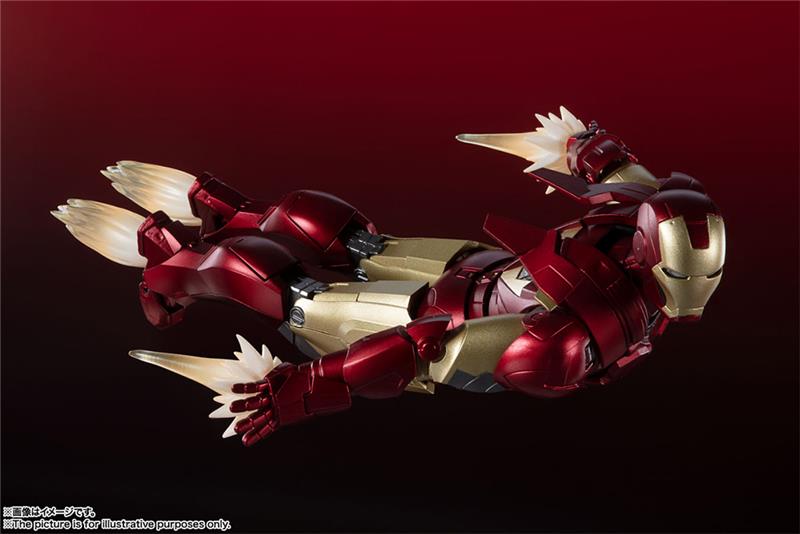 S.H. FIGUARTS - AVENGERS ASSEMBLE IRON MAN MK VI