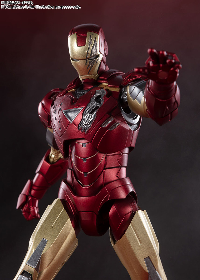 S.H. FIGUARTS - AVENGERS ASSEMBLE IRON MAN MK VI