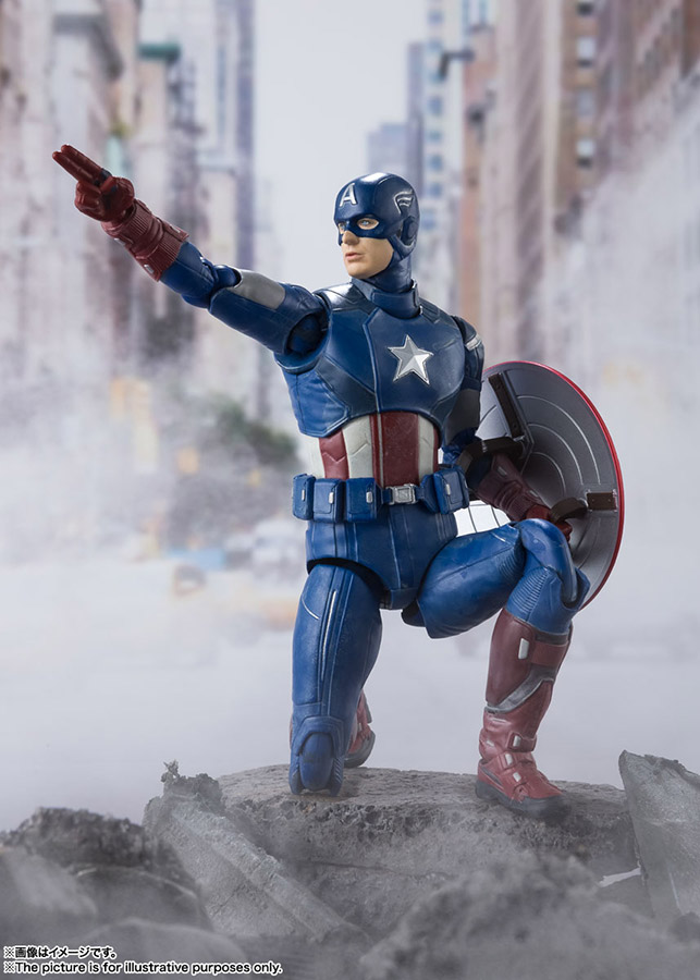 S.H. FIGUARTS - AVENGERS ASSEMBLE CAPTAIN AMERICA