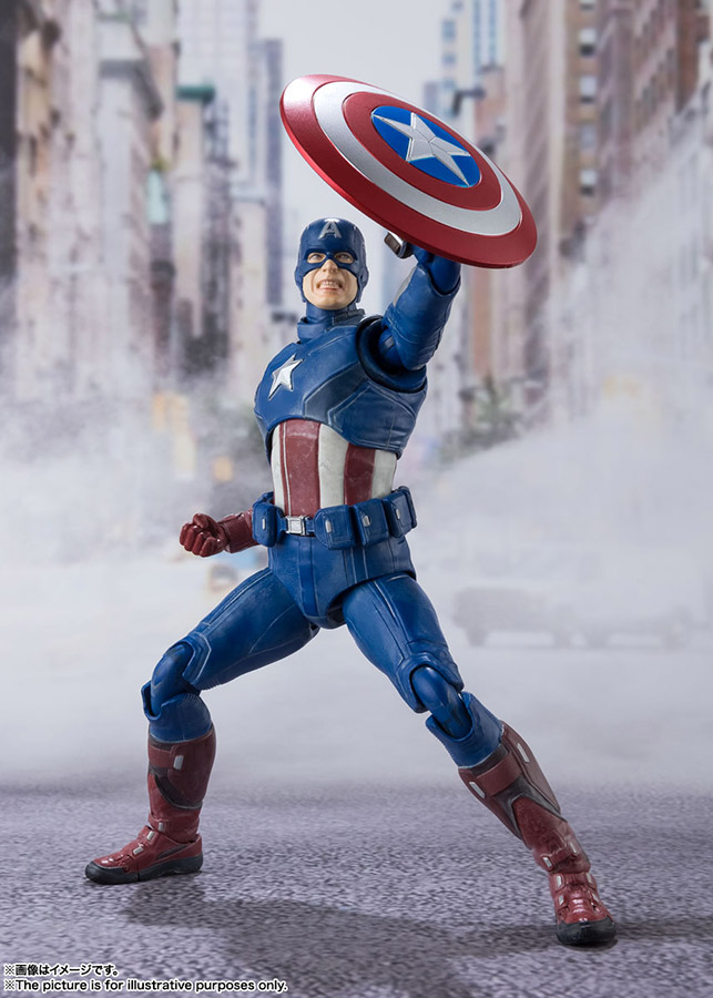 S.H. FIGUARTS - AVENGERS ASSEMBLE CAPTAIN AMERICA