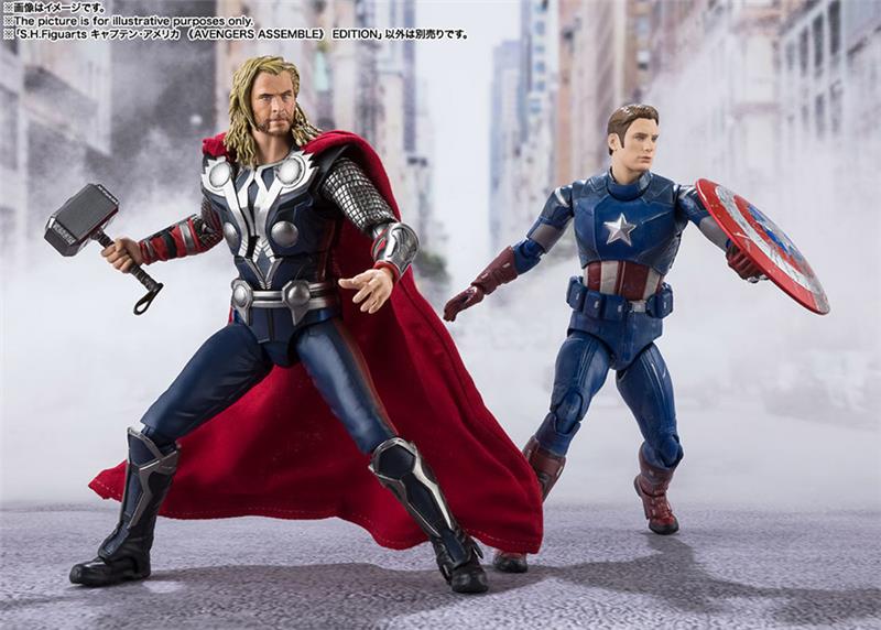 S.H. FIGUARTS - AVENGERS ASSEMBLE CAPTAIN AMERICA