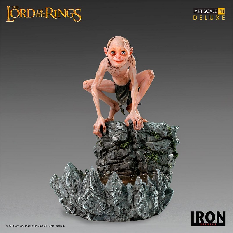 1/10 IRON STUDIOS - LORD OF THE RINGS GOLLUM DELUXE ART STATUE