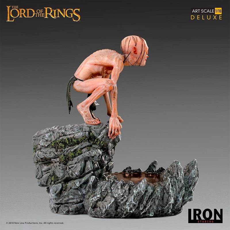 1/10 IRON STUDIOS - LORD OF THE RINGS GOLLUM DELUXE ART STATUE