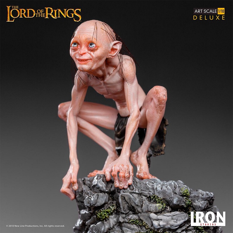 1/10 IRON STUDIOS - LORD OF THE RINGS GOLLUM DELUXE ART STATUE