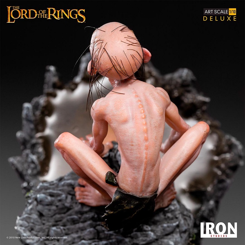 1/10 IRON STUDIOS - LORD OF THE RINGS GOLLUM DELUXE ART STATUE