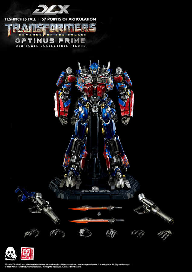 TRANSFORMERS REVENGE OF THE FALLEN - OPTIMUS DX