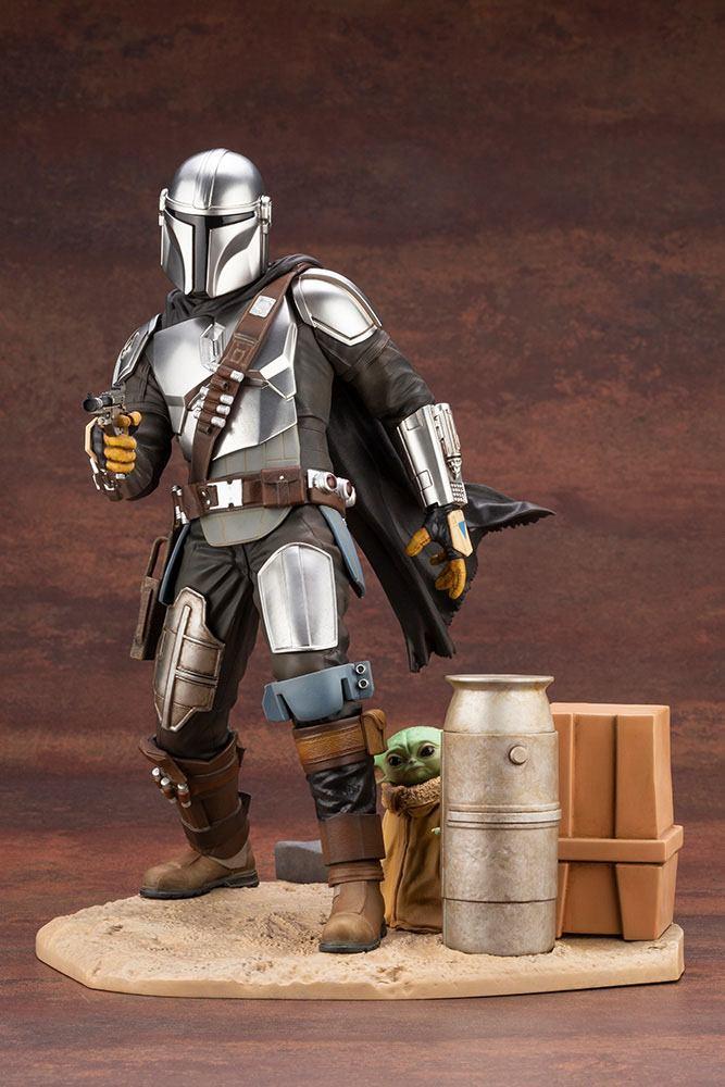 1/7 STAR WARS THE MANDALORIAN - MANDALORIAN AND THE CHILD ARTFX STATUE