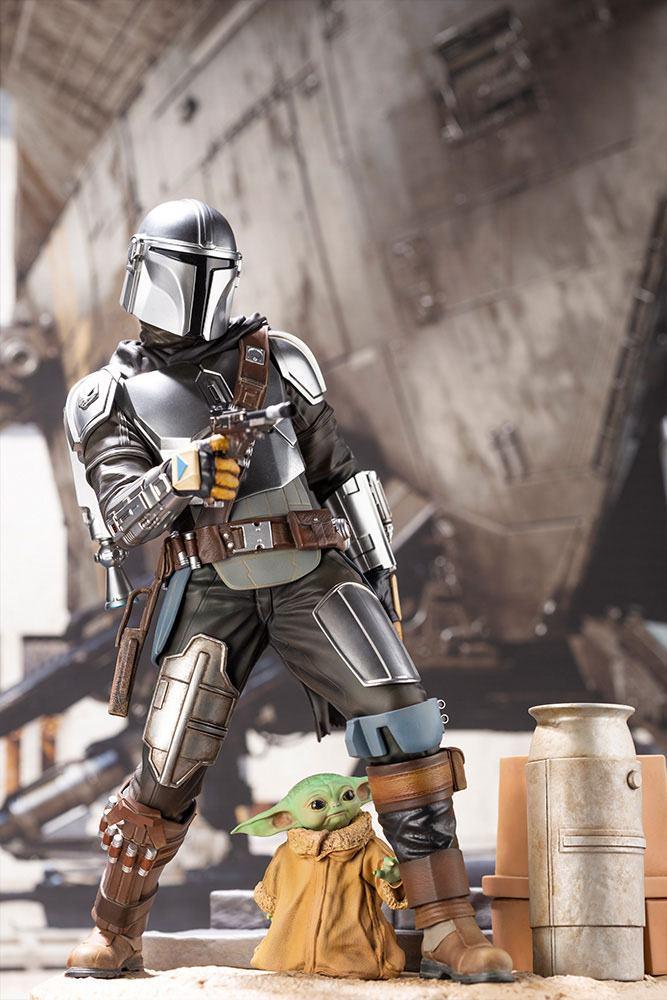 1/7 STAR WARS THE MANDALORIAN - MANDALORIAN AND THE CHILD ARTFX STATUE