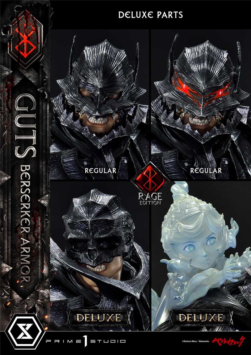 BERSERKER GUTS ARMOR RAGE ED DLX STATUE