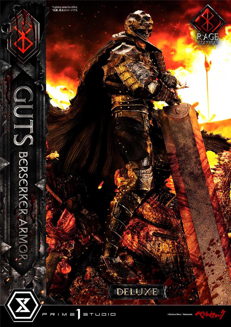 BERSERKER GUTS ARMOR RAGE ED DLX STATUE