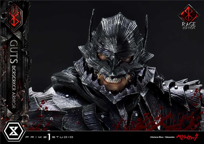 BERSERKER GUTS ARMOR RAGE ED DLX STATUE