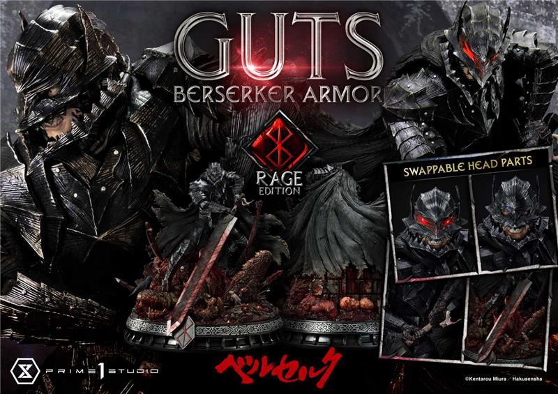 BERSERKER GUTS ARMOR RAGE EDITION STATUE