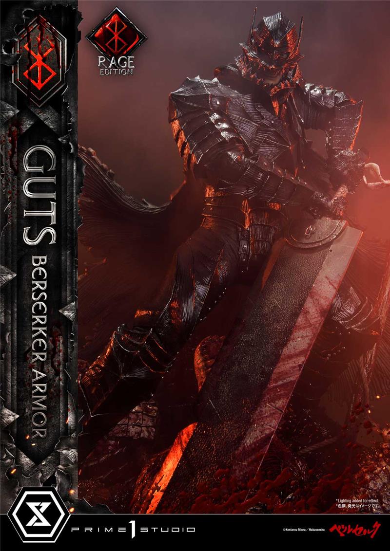 BERSERKER GUTS ARMOR RAGE EDITION STATUE