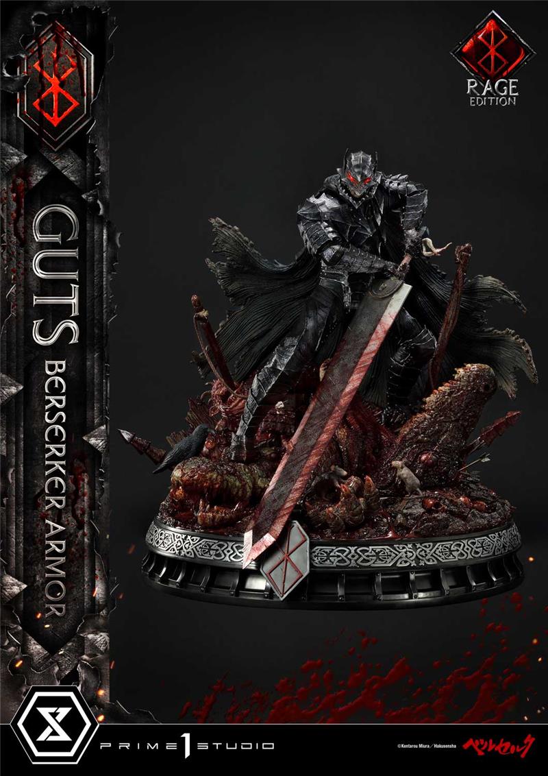 BERSERKER GUTS ARMOR RAGE EDITION STATUE