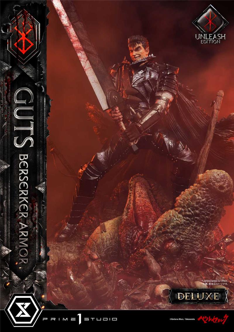 BERSERKER GUTS ARMOR UNLEASH ED DLX STATUE