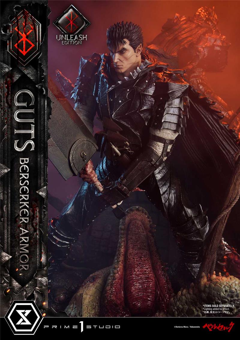 BERSERKER GUTS ARMOR UNLEASH ED DLX STATUE