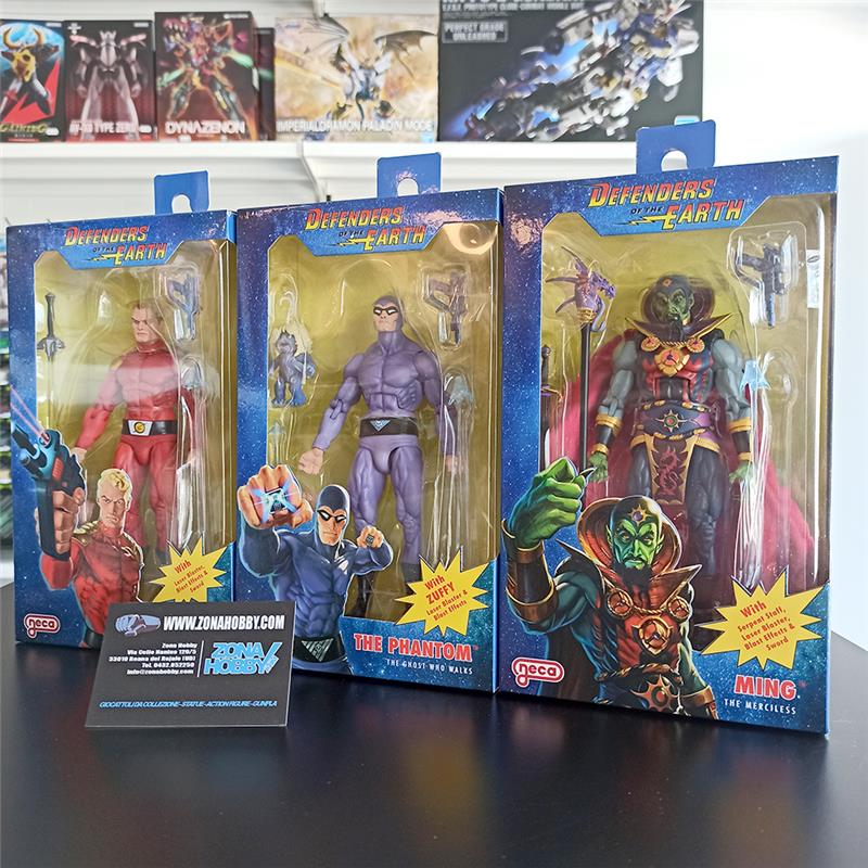 NECA - KING FEATURES DEFENDERS EARTH S.1 SET (3)