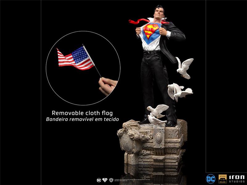 1/10 IRON STUDIOS - SUPERMAN CLARK KENT DLX ART STATUE