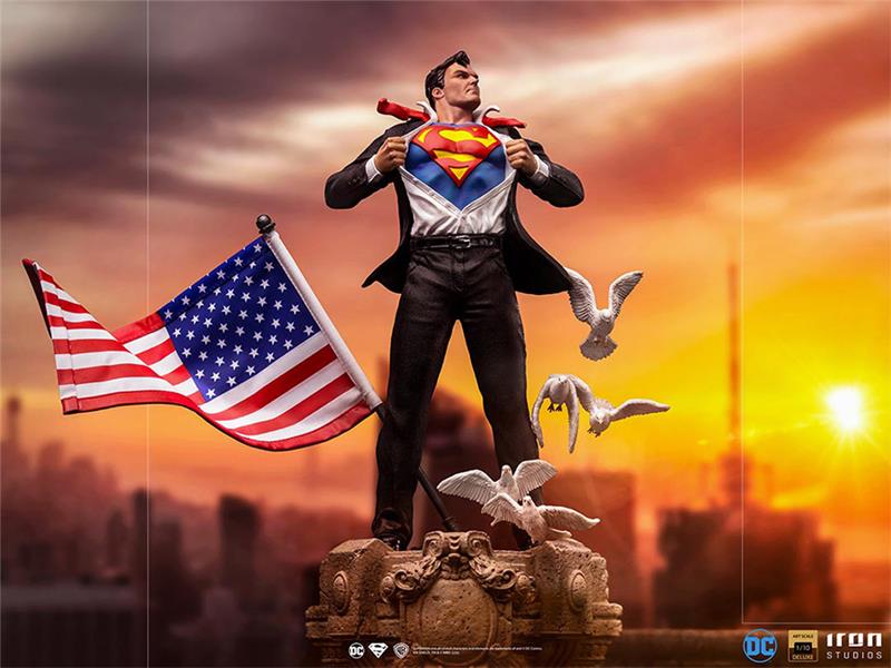 1/10 IRON STUDIOS - SUPERMAN CLARK KENT DLX ART STATUE