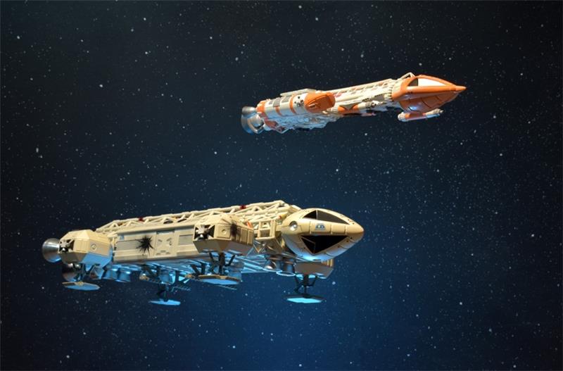 SPACE 1999 WARGAMES EAGLE/HAWK SET