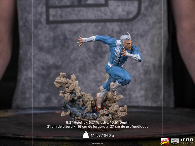 1/10 IRON STUDIOS - QUICKSILVER ART STATUE