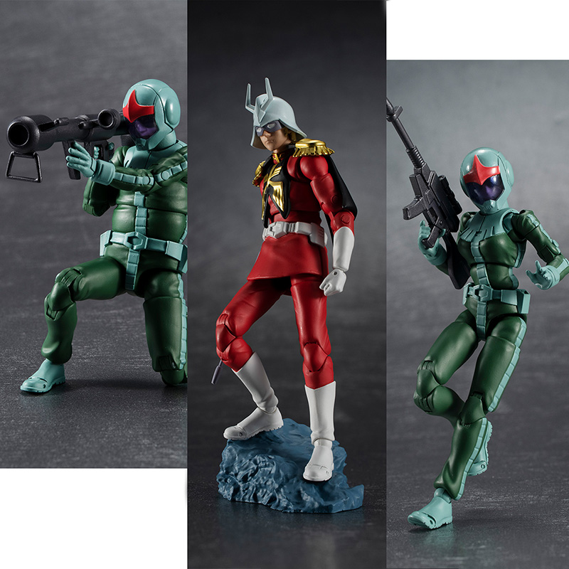 MS GUNDAM ZEON ARMY SOLDIER SET + GIFT