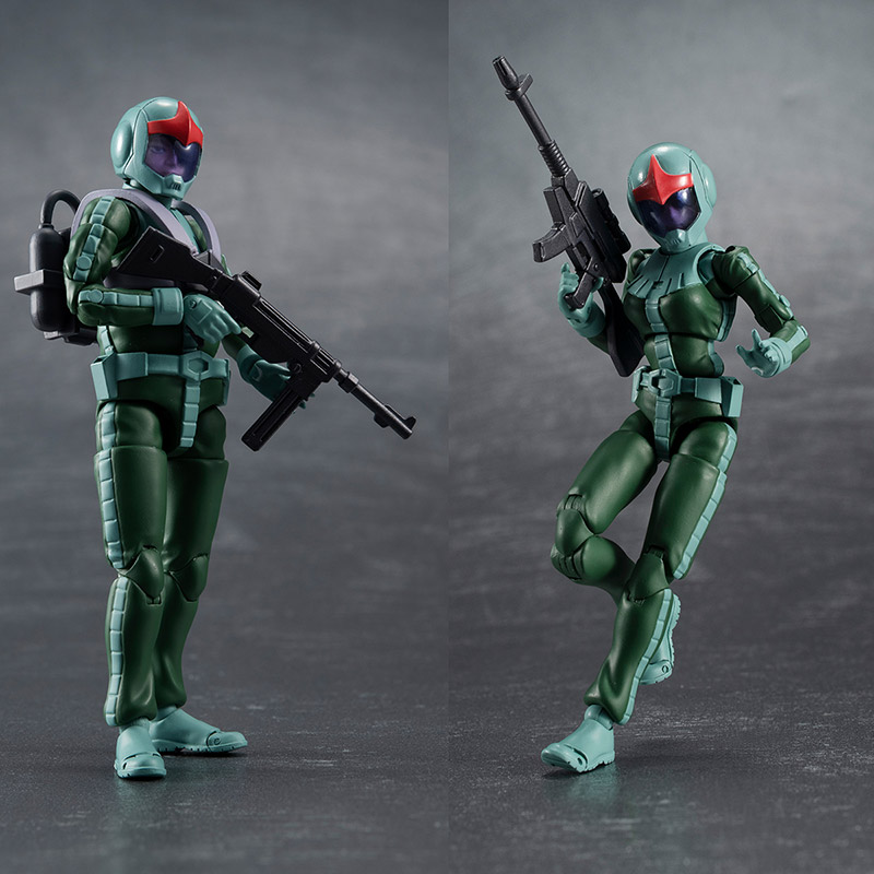 MS GUNDAM ZEON ARMY SOLDIER SET + GIFT