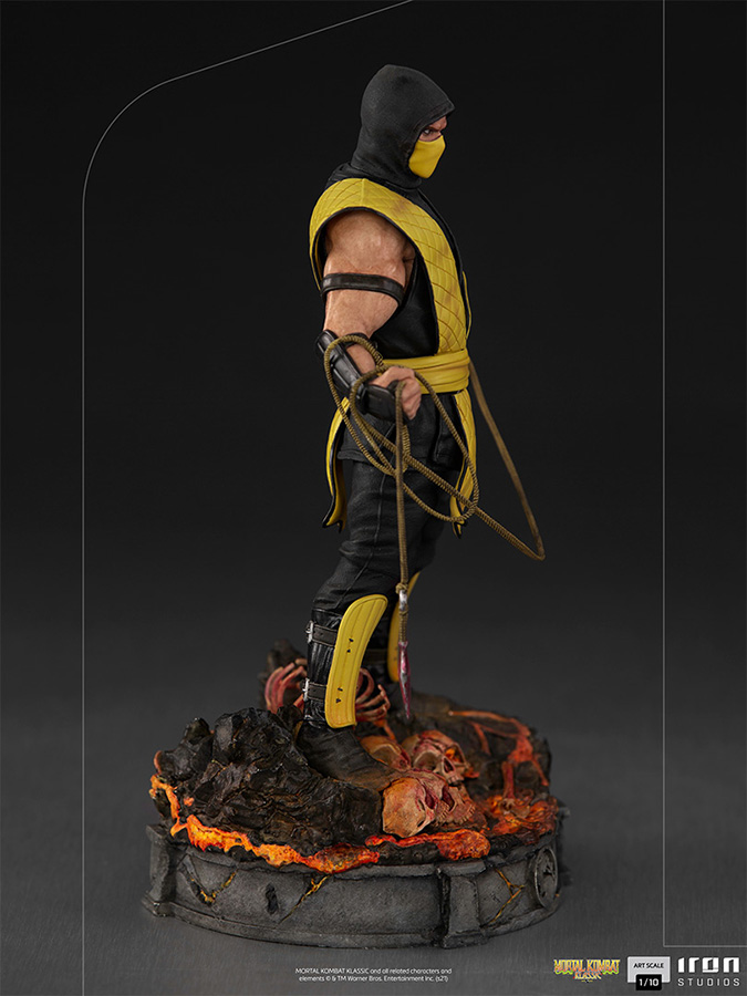 1/10 IRON STUDIOS - MORTAL KOMBAT SCORPION ART STATUE