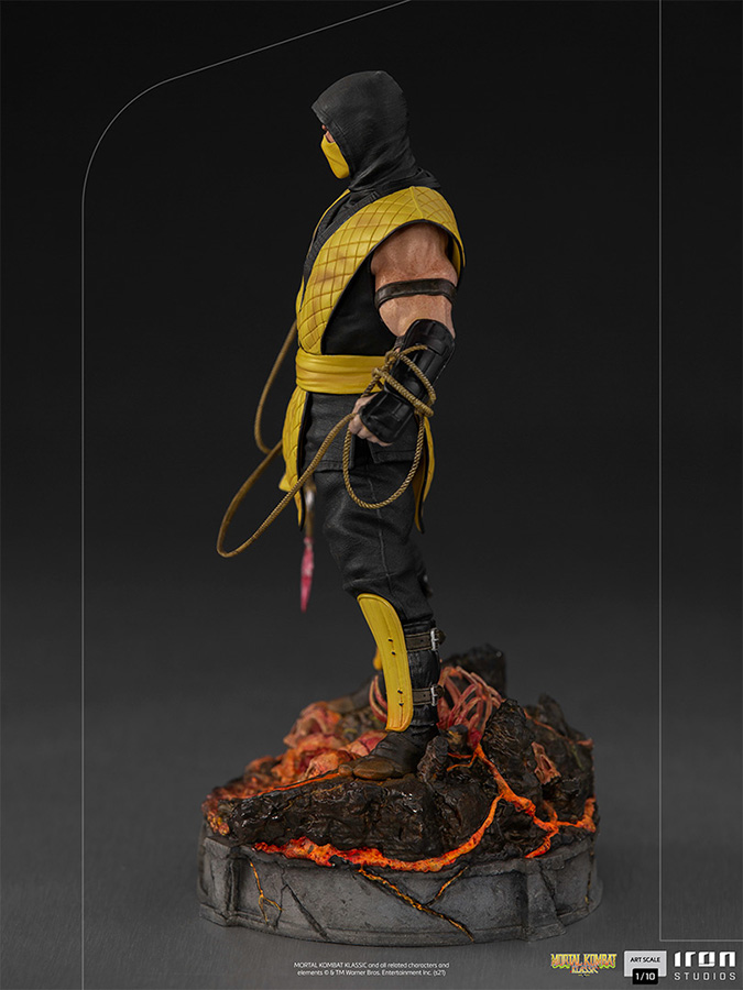 1/10 IRON STUDIOS - MORTAL KOMBAT SCORPION ART STATUE