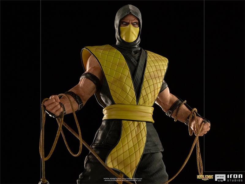 1/10 IRON STUDIOS - MORTAL KOMBAT SCORPION ART STATUE