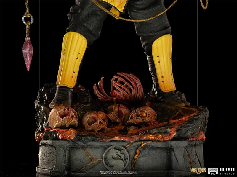 1/10 IRON STUDIOS - MORTAL KOMBAT SCORPION ART STATUE