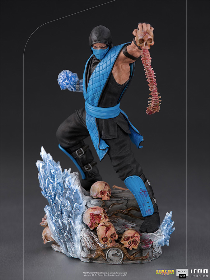 1/10 IRON STUDIOS - MORTAL KOMBAT SUB-ZERO ART STATUE