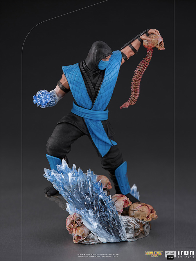 1/10 IRON STUDIOS - MORTAL KOMBAT SUB-ZERO ART STATUE