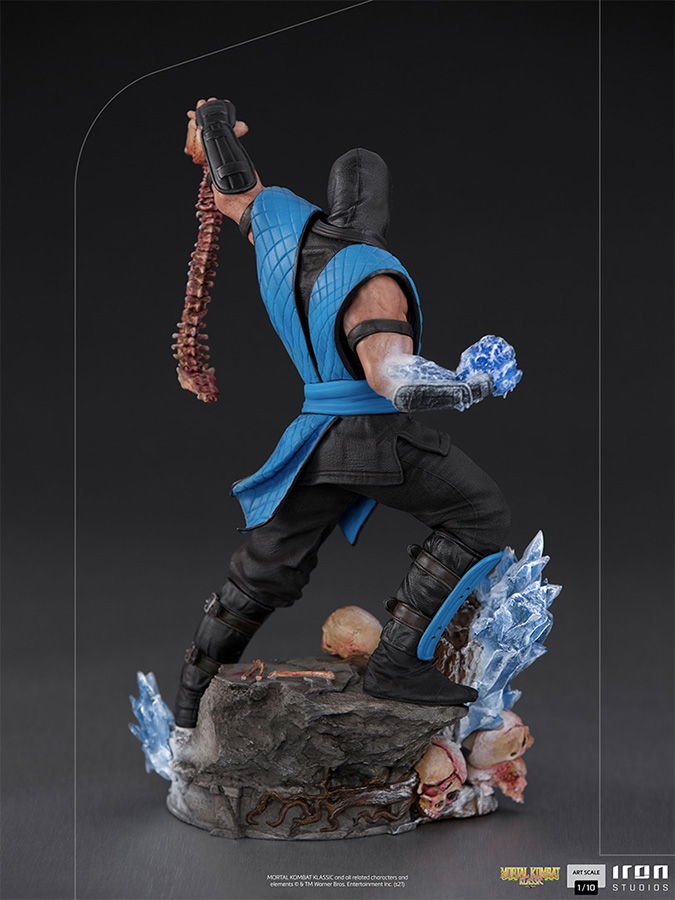 1/10 IRON STUDIOS - MORTAL KOMBAT SUB-ZERO ART STATUE