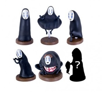 SPIRITED AWAY NOFACE FIGURES DISPLAY (6)