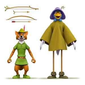 ROBIN HOOD DISNEY ULTIMATES ACTION FIGURE ROBIN HOOD STORK COSTUME