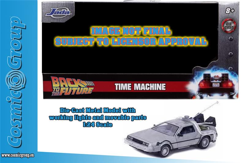 1/24 BTTF I DELOREAN DIE CAST W LIGHTS