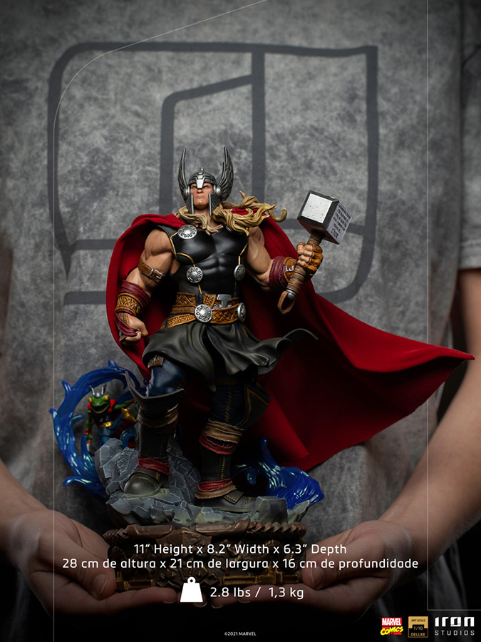 1/10 IRON STUDIOS - THOR UNLEASHED DLX ART STATUE