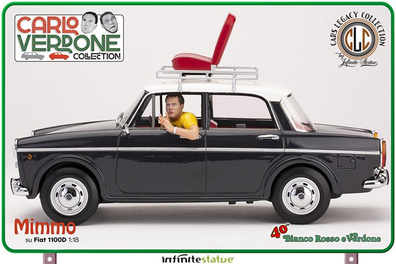 1/8 MIMMO SU FIAT 1100 RESIN CAR