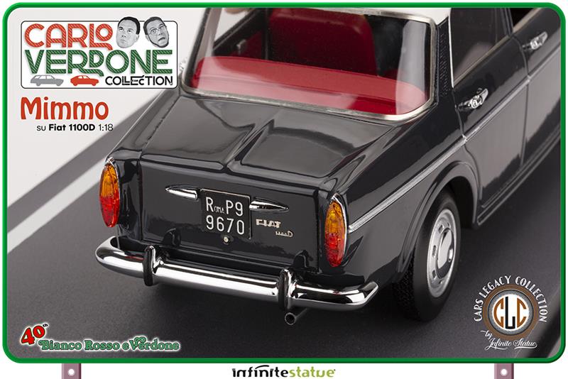 1/8 MIMMO SU FIAT 1100 RESIN CAR