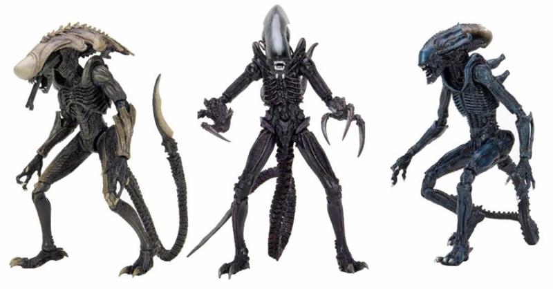 NECA - AVP ALIEN MOVIE DECO AF SET (3)