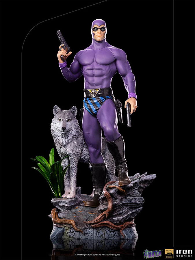 1/10 IRON STUDIOS - THE PHANTOM DELUXE ART STATUE