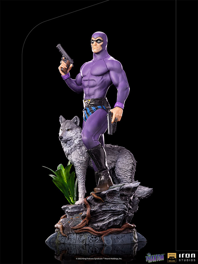 1/10 IRON STUDIOS - THE PHANTOM DELUXE ART STATUE