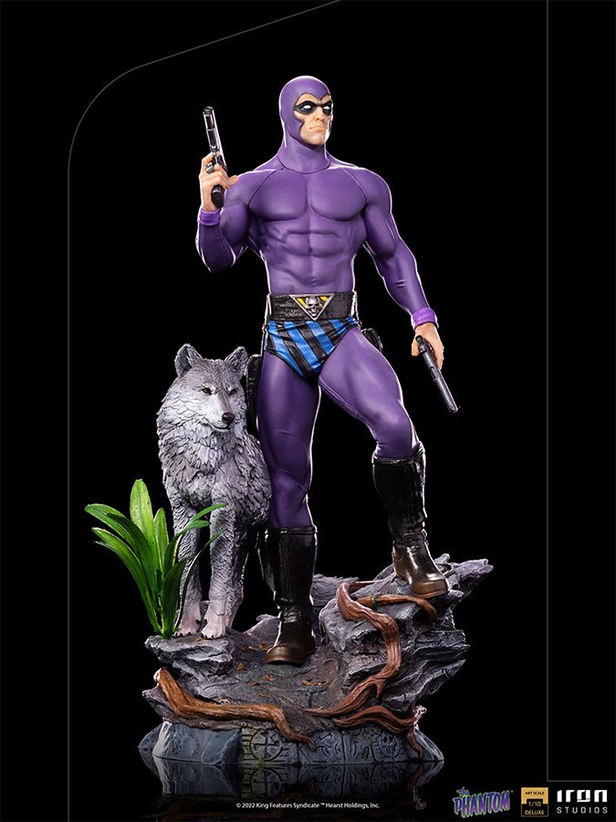 1/10 IRON STUDIOS - THE PHANTOM DELUXE ART STATUE