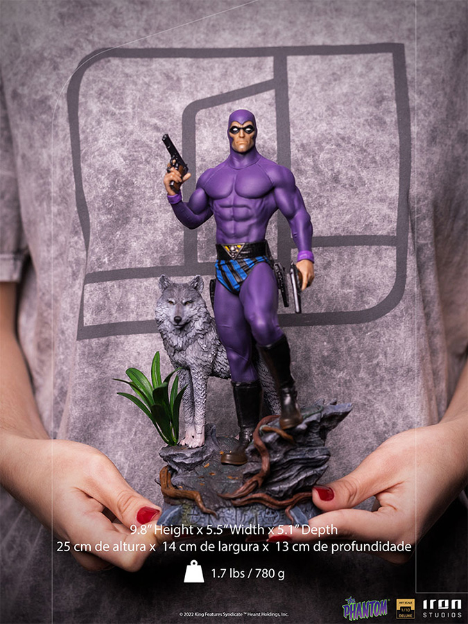 1/10 IRON STUDIOS - THE PHANTOM DELUXE ART STATUE