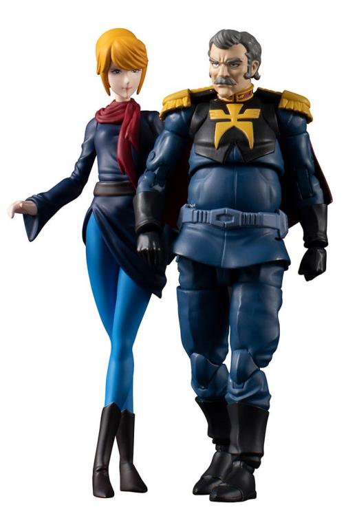 MS GUNDAM ZEON RAMBLA & CRAWLEY FIGURE