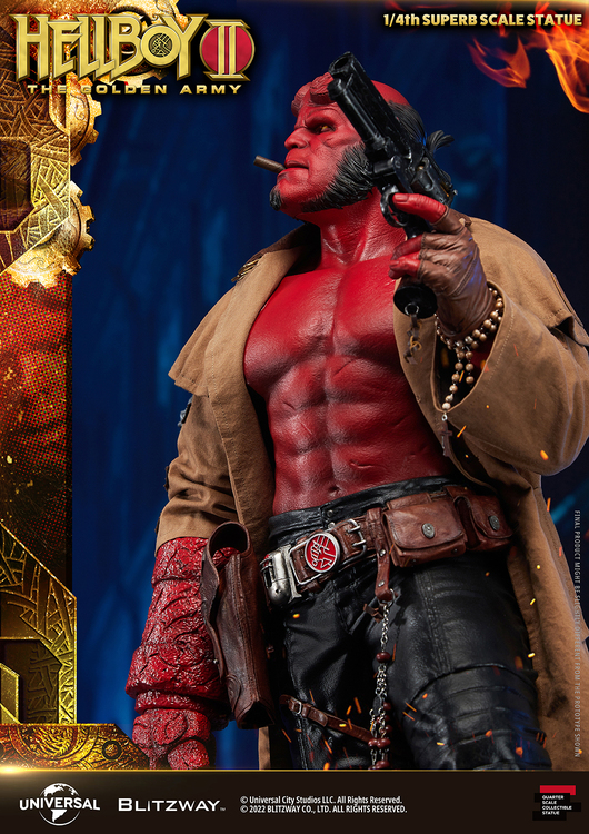 1/4 HELLBOY II THE GOLDEN ARMY STATUE