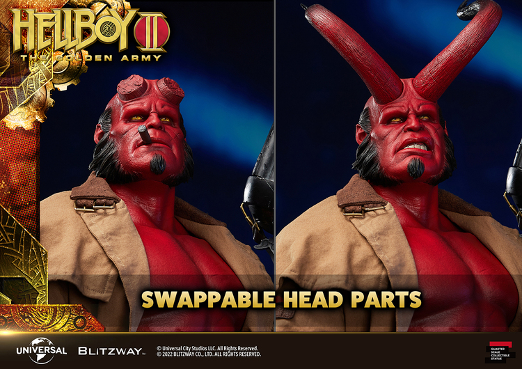 1/4 HELLBOY II THE GOLDEN ARMY STATUE