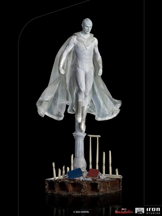 1/10 IRON STUDIOS - WANDAVISION WHITE VISION STATUE